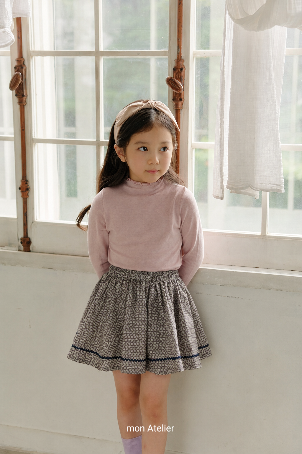 ［mon Atelier］Fall mellow tee