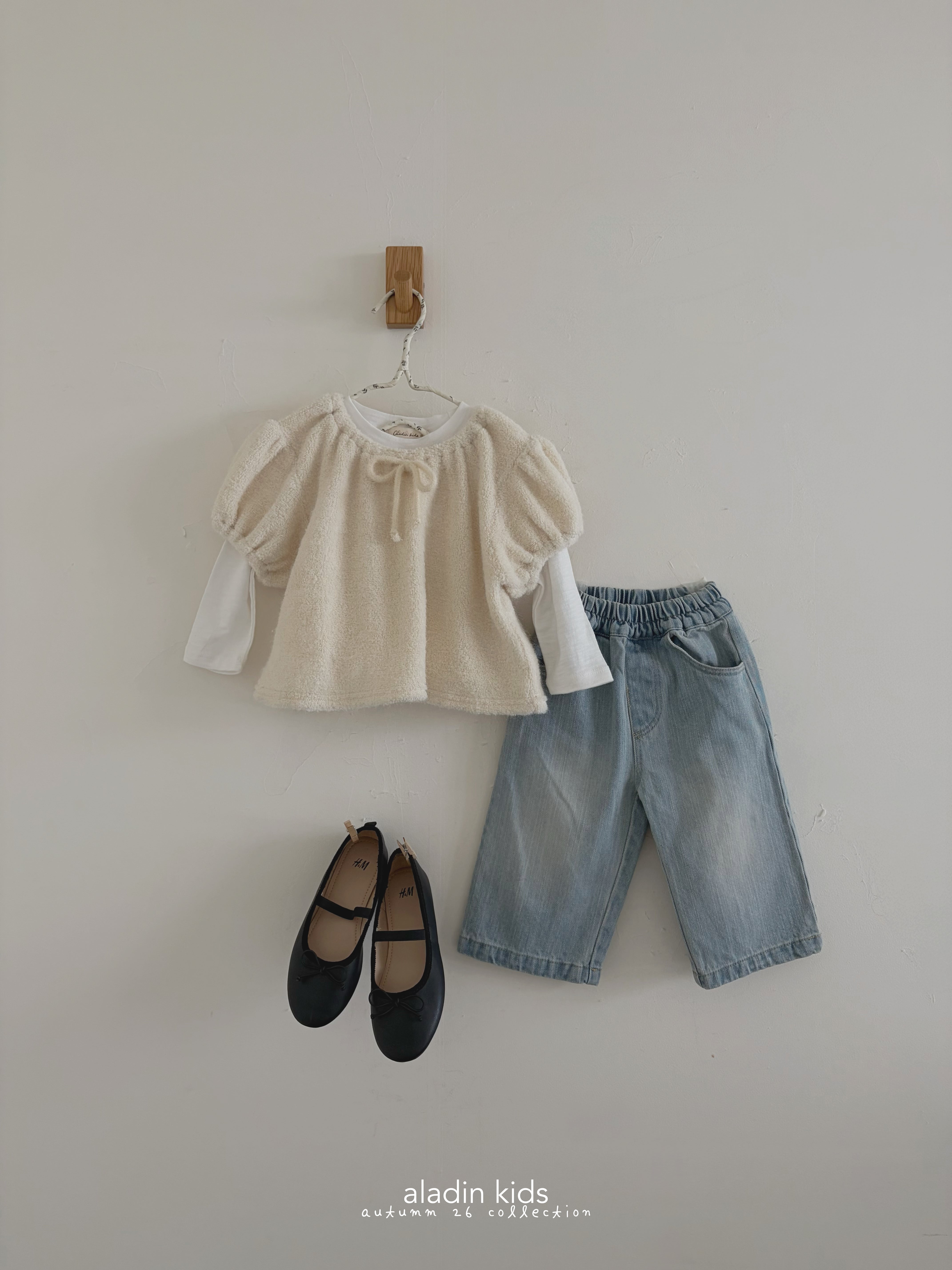 ［aladin］Ante knit puff tops