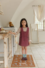 ［mon Atelier］Double button one-piece