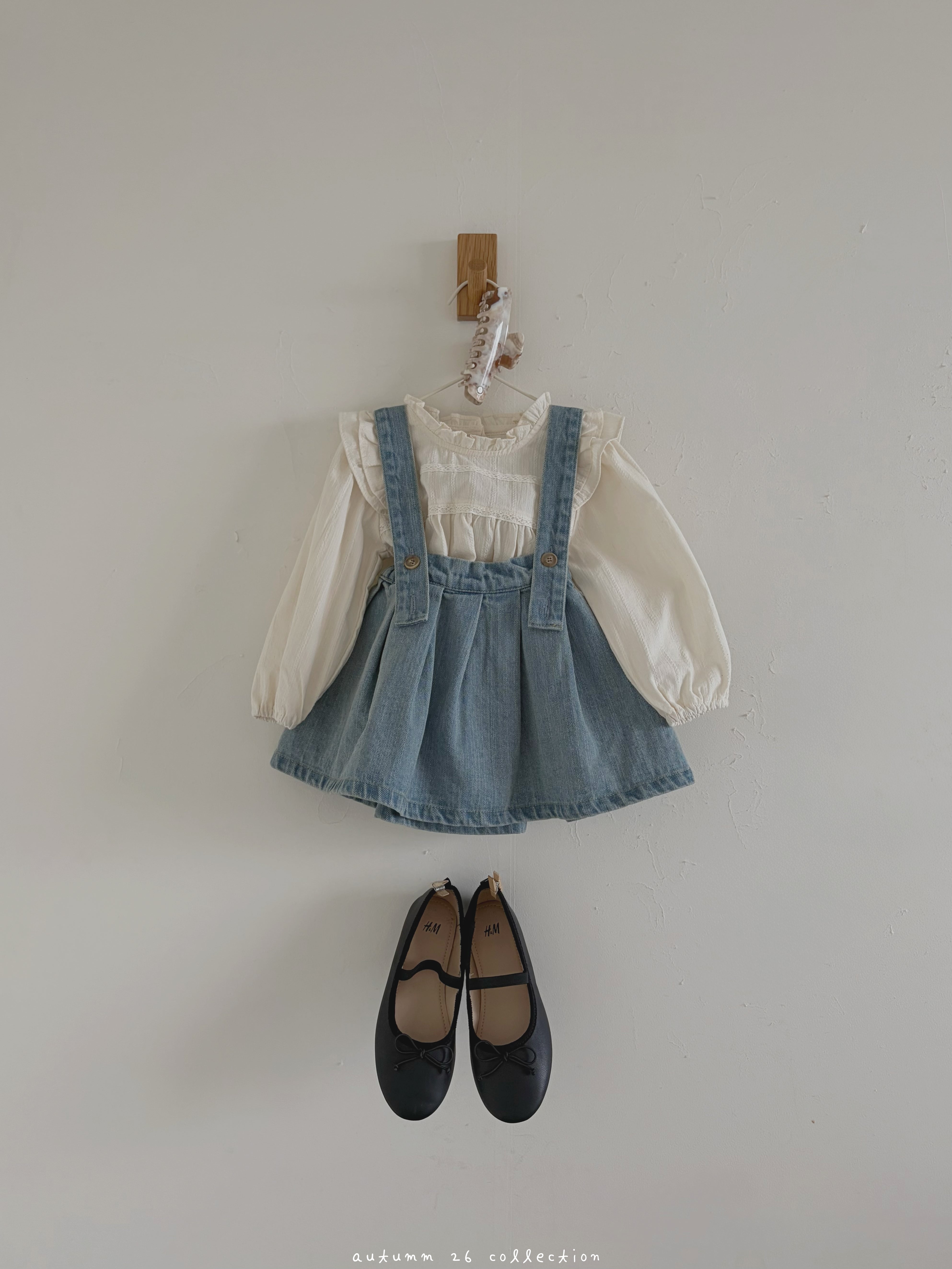 ［aladin］Pleats suspender skirt