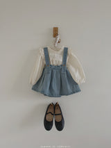 ［aladin］Pleats suspender skirt