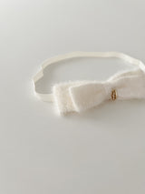 Snow ribbon hair band