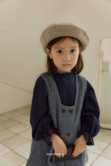 ［mon Atelier］Mellow rib puff tops