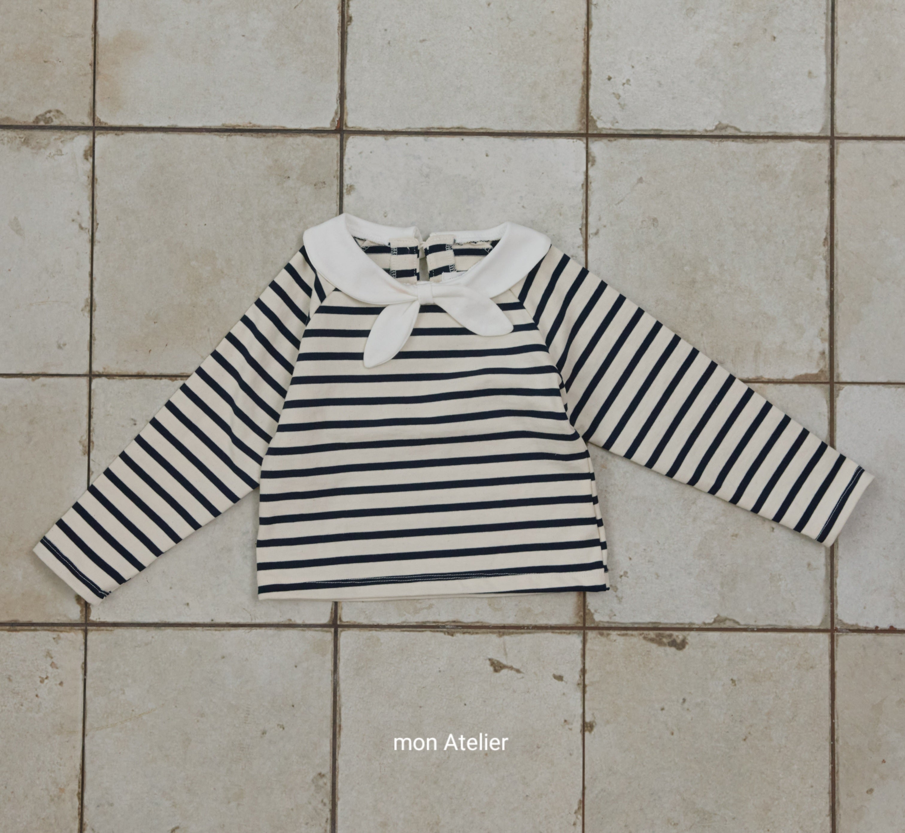 ［mon Atelier］Marine sailor tee