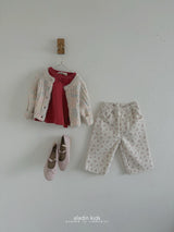 ［aladin］Eyelet ribbon puff tee