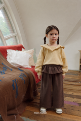 ［mon Atelier］Ruffle pants