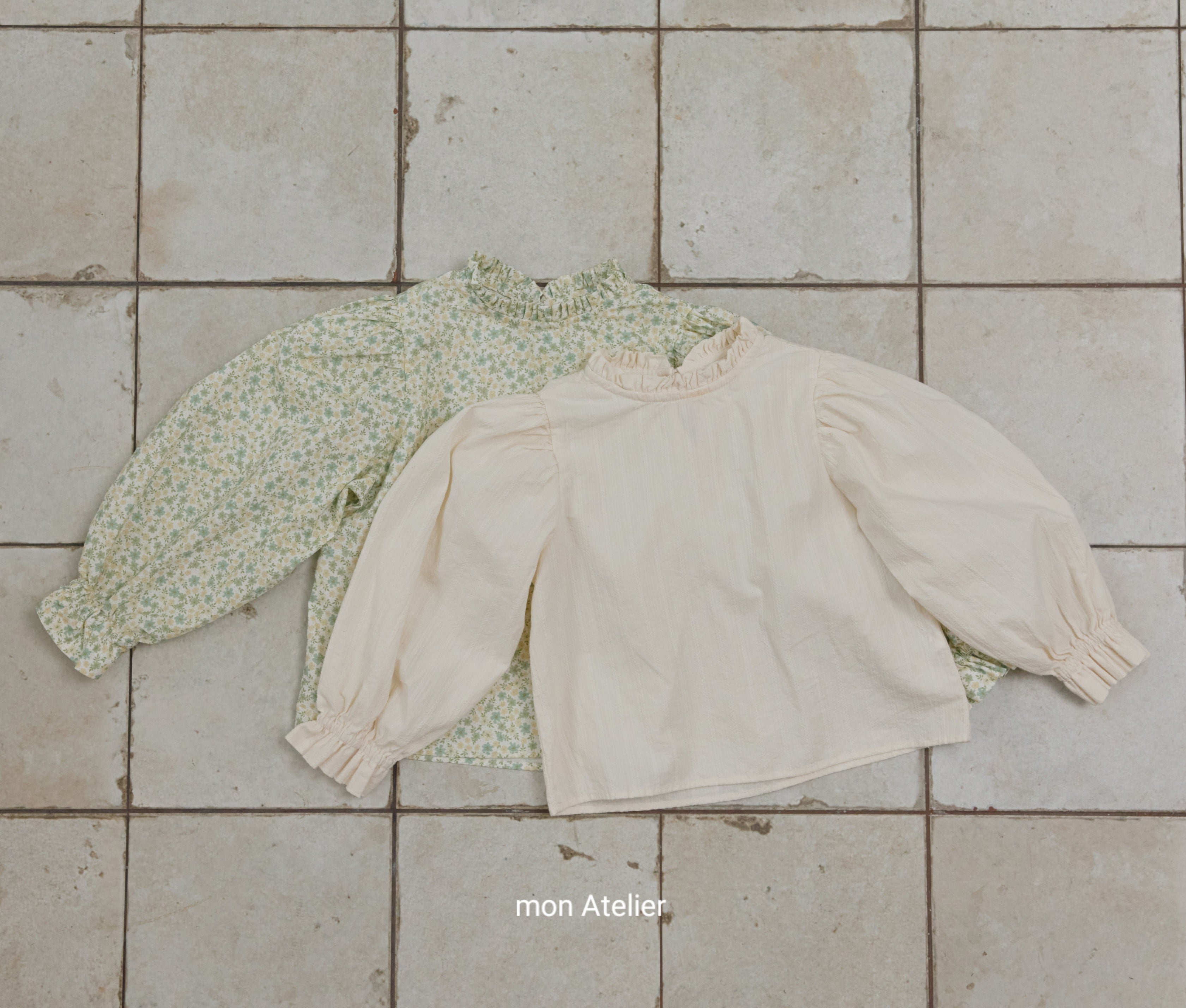 ［mon Atelier］Daisy blouse