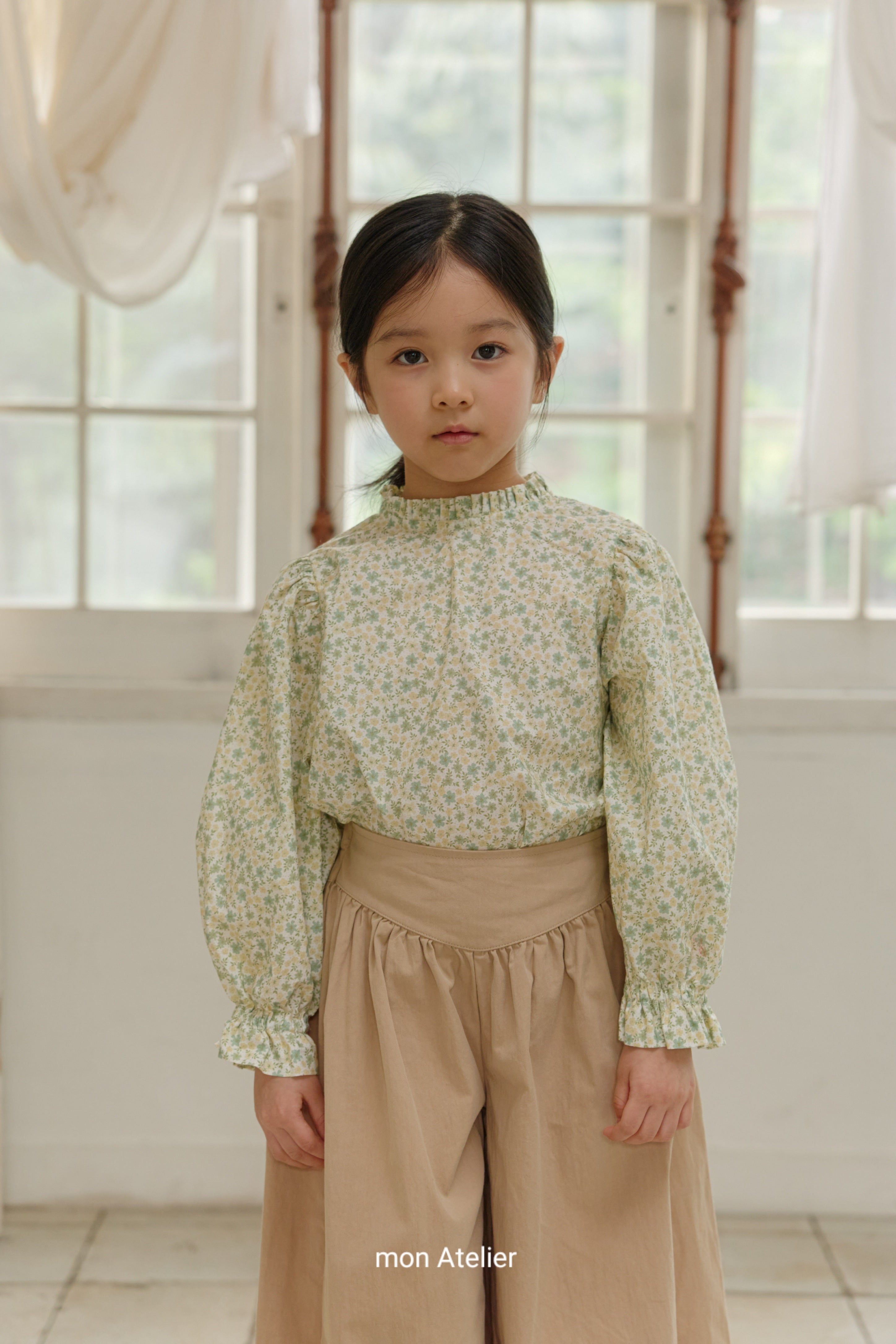 ［mon Atelier］Daisy blouse