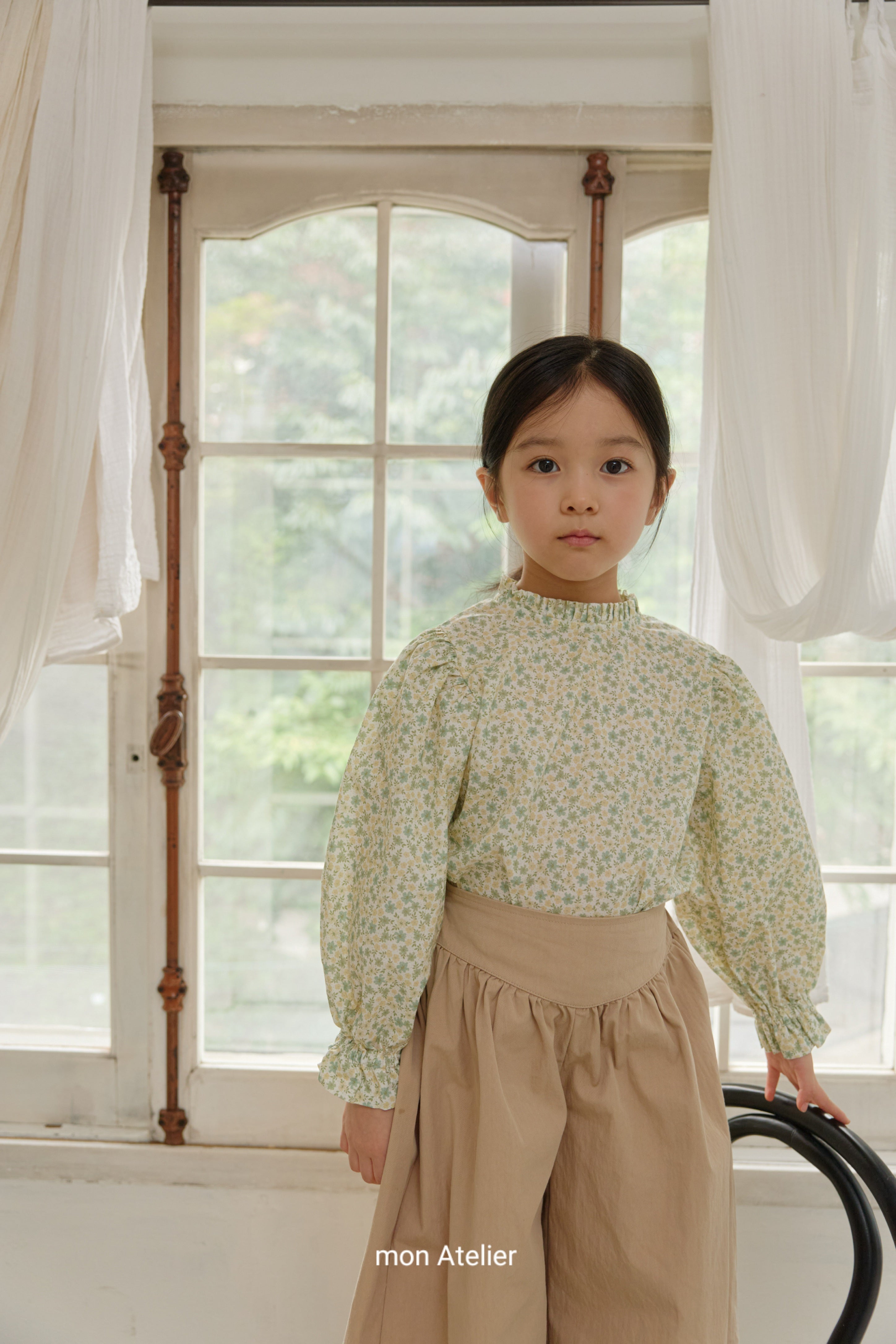 ［mon Atelier］Daisy blouse