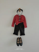 ［aladin］Capri frill pants