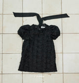 ［mon Atelier］Rose puff lace one-piece