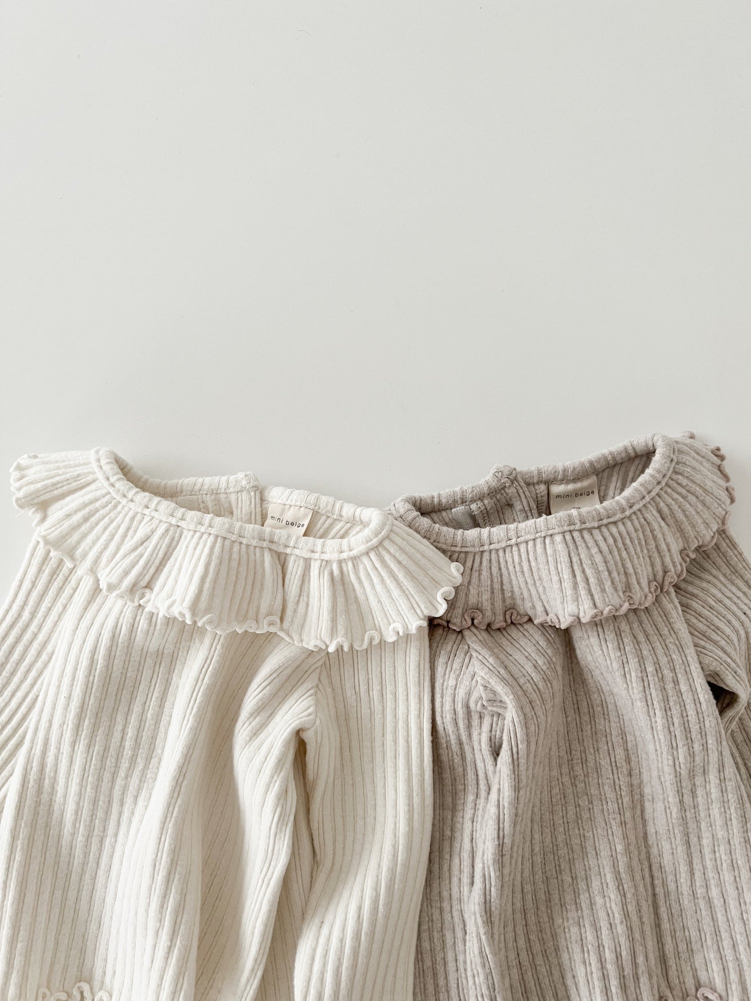 Ruffle frill bebe tops