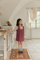 ［mon Atelier］Double button one-piece