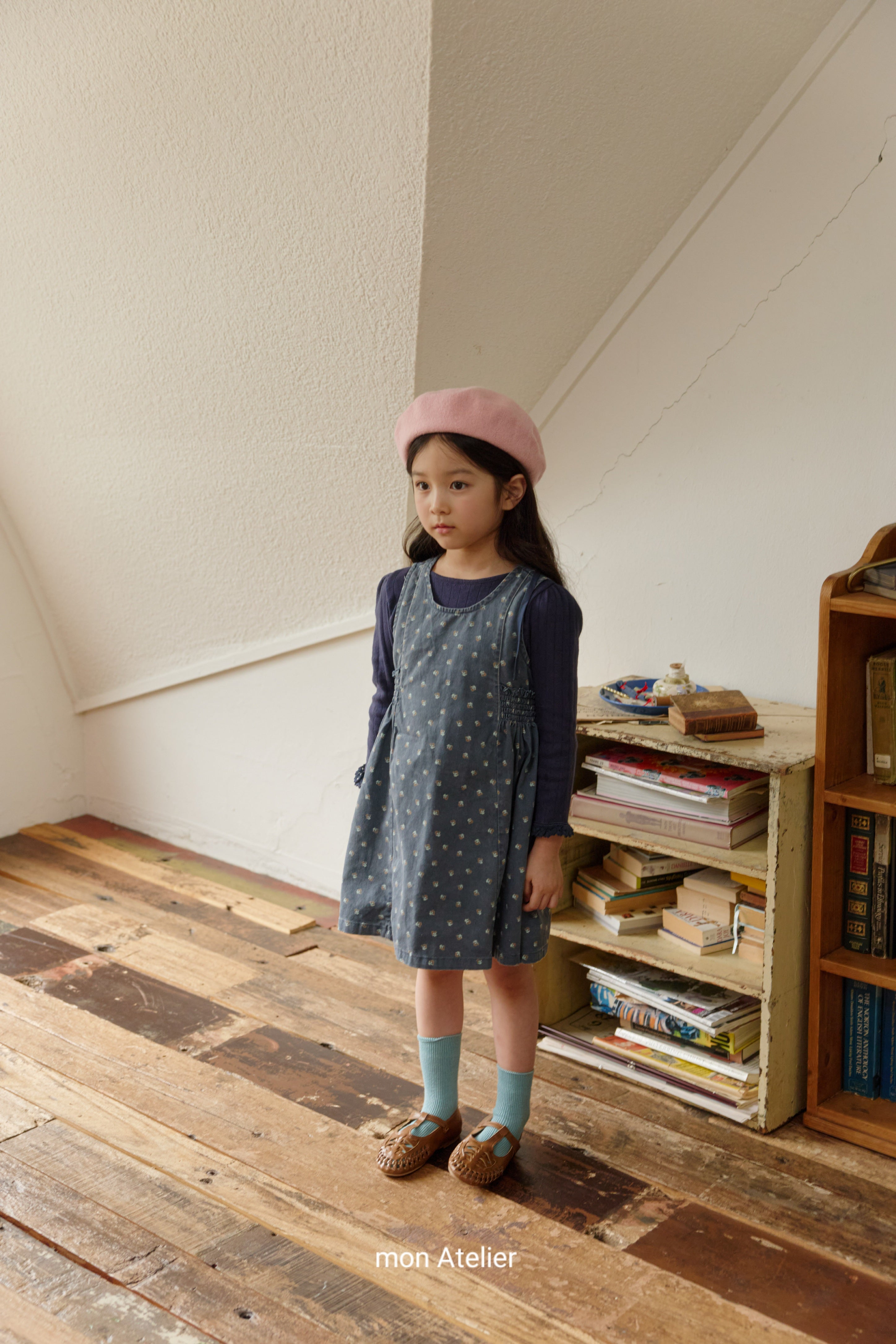 ［mon Atelier］Moly lace tee