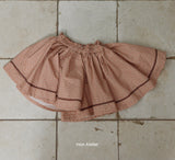 ［mon Atelier］Bloom flare skirt