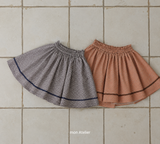 ［mon Atelier］Bloom flare skirt