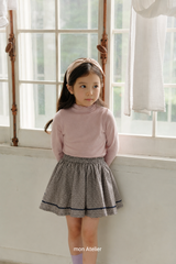［mon Atelier］Bloom flare skirt