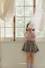 ［mon Atelier］Bloom flare skirt