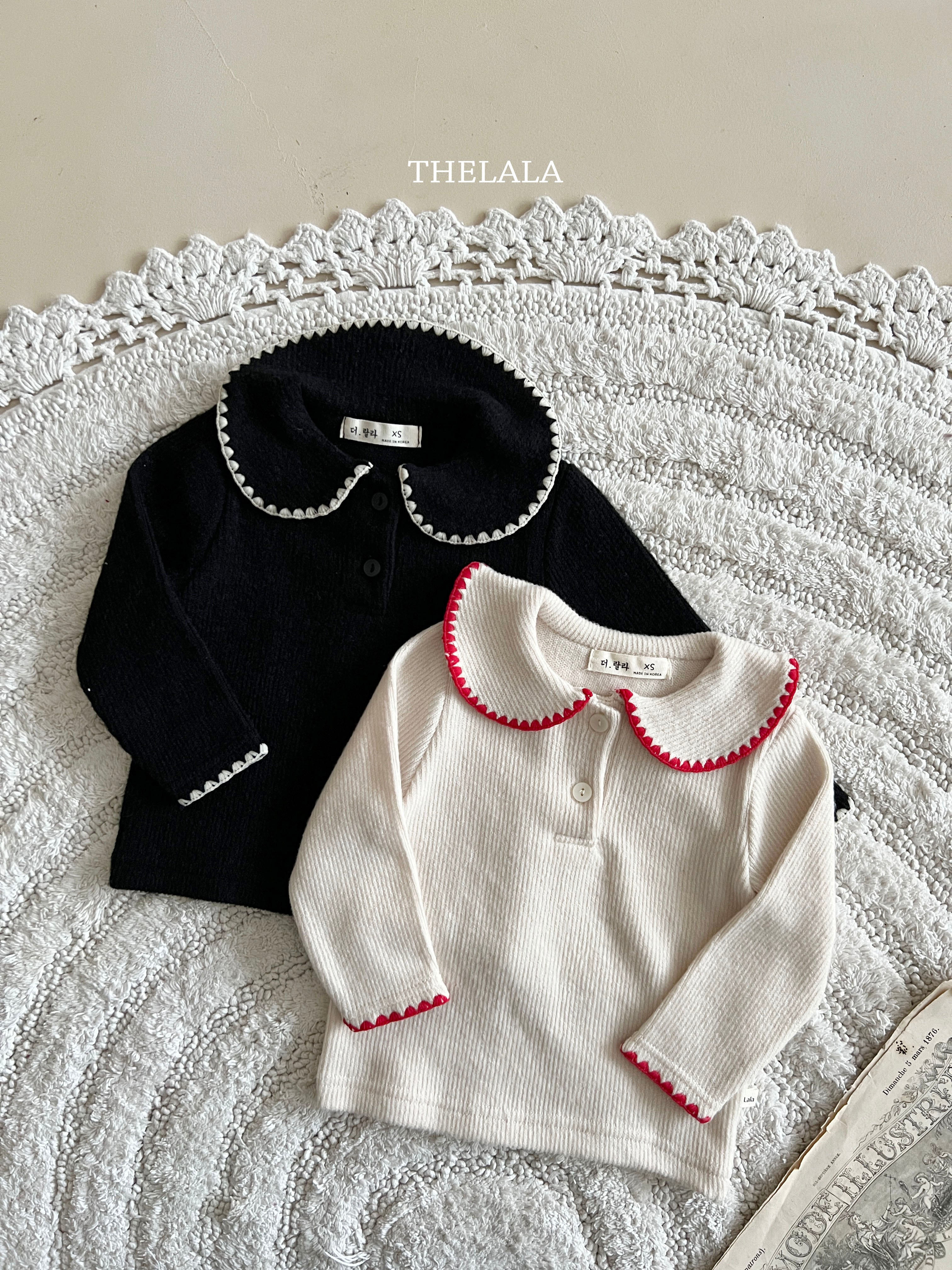 ［thelala］Jenny collar tops