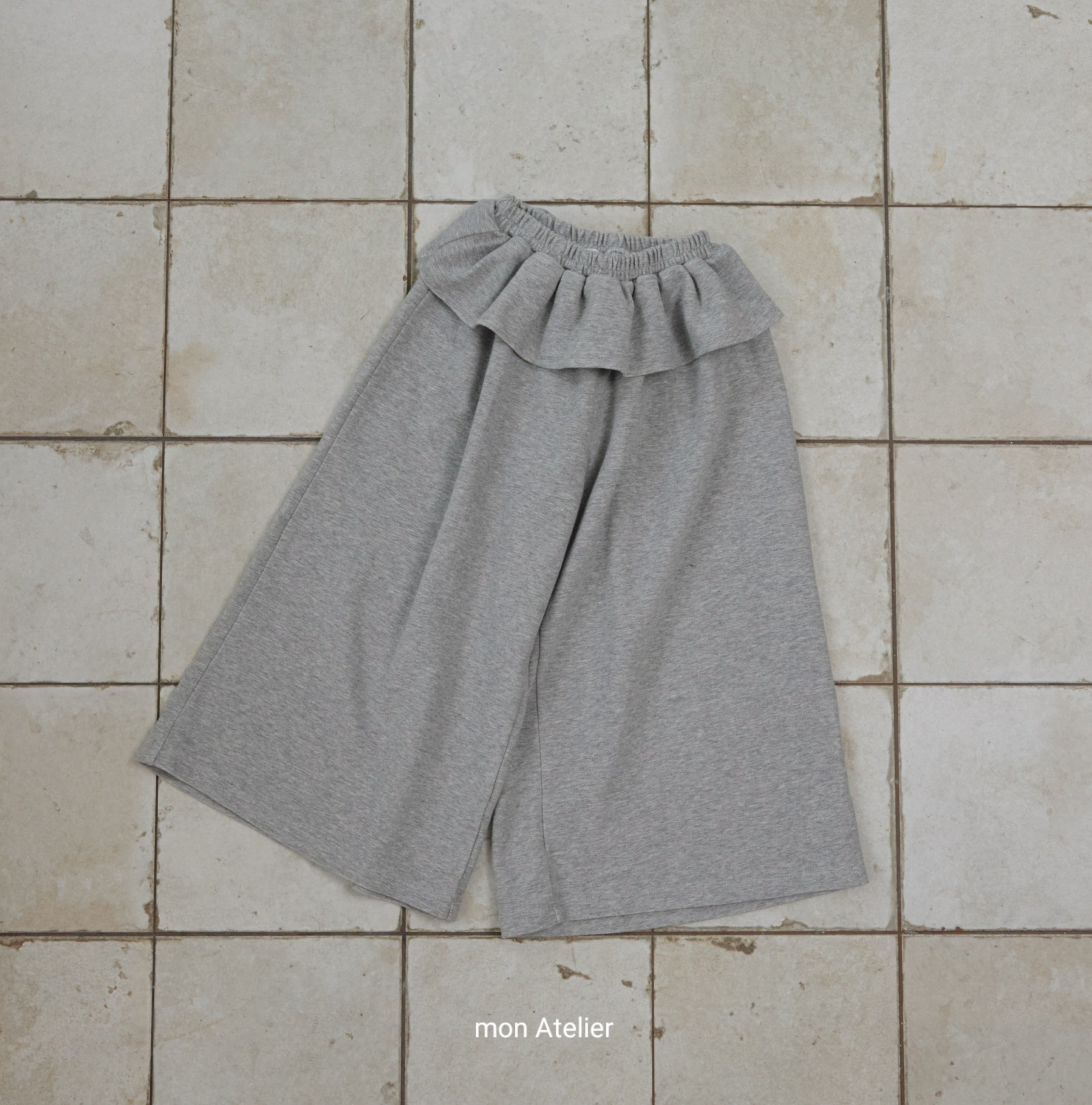 ［mon Atelier］Ruffle pants