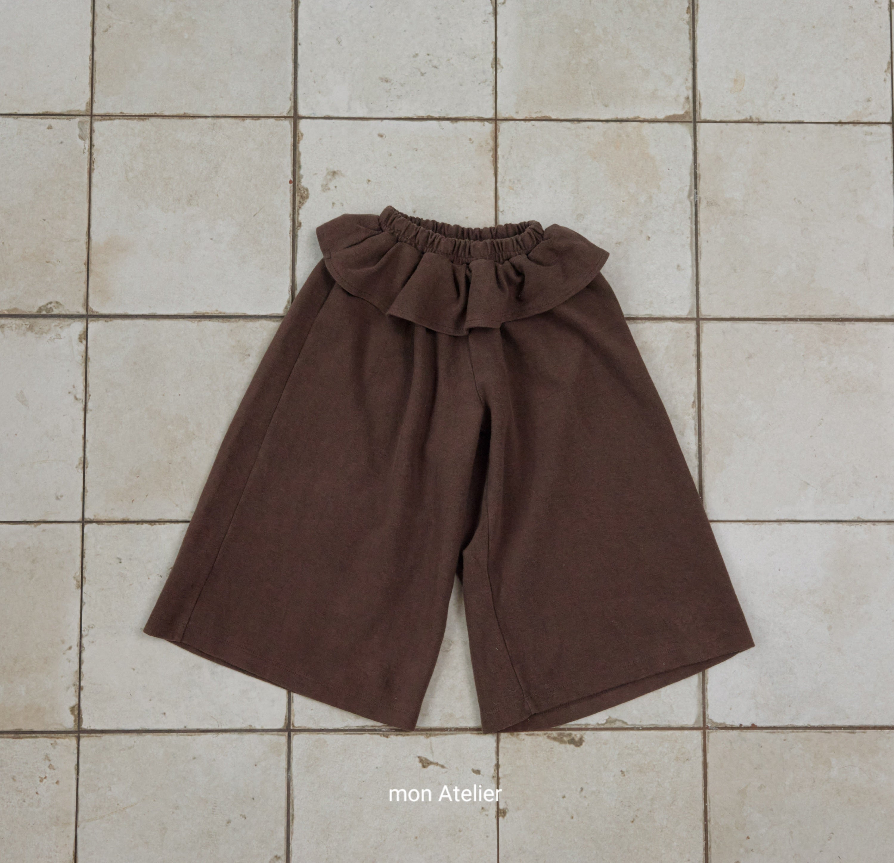 ［mon Atelier］Ruffle pants