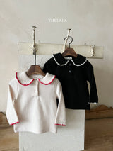 ［thelala］Jenny collar tops
