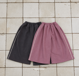 ［mon Atelier］Lace wide pants