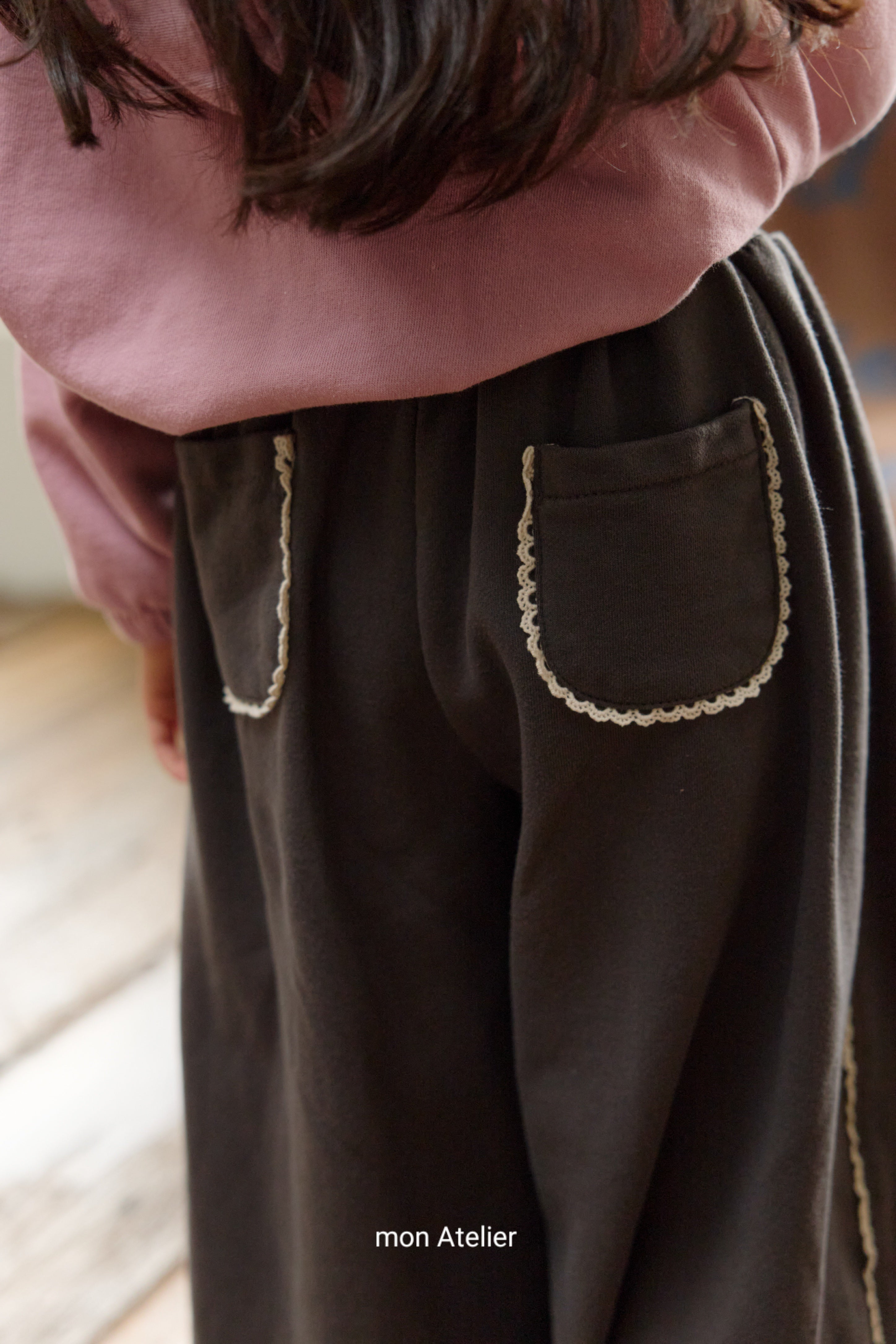［mon Atelier］Love hood zip up