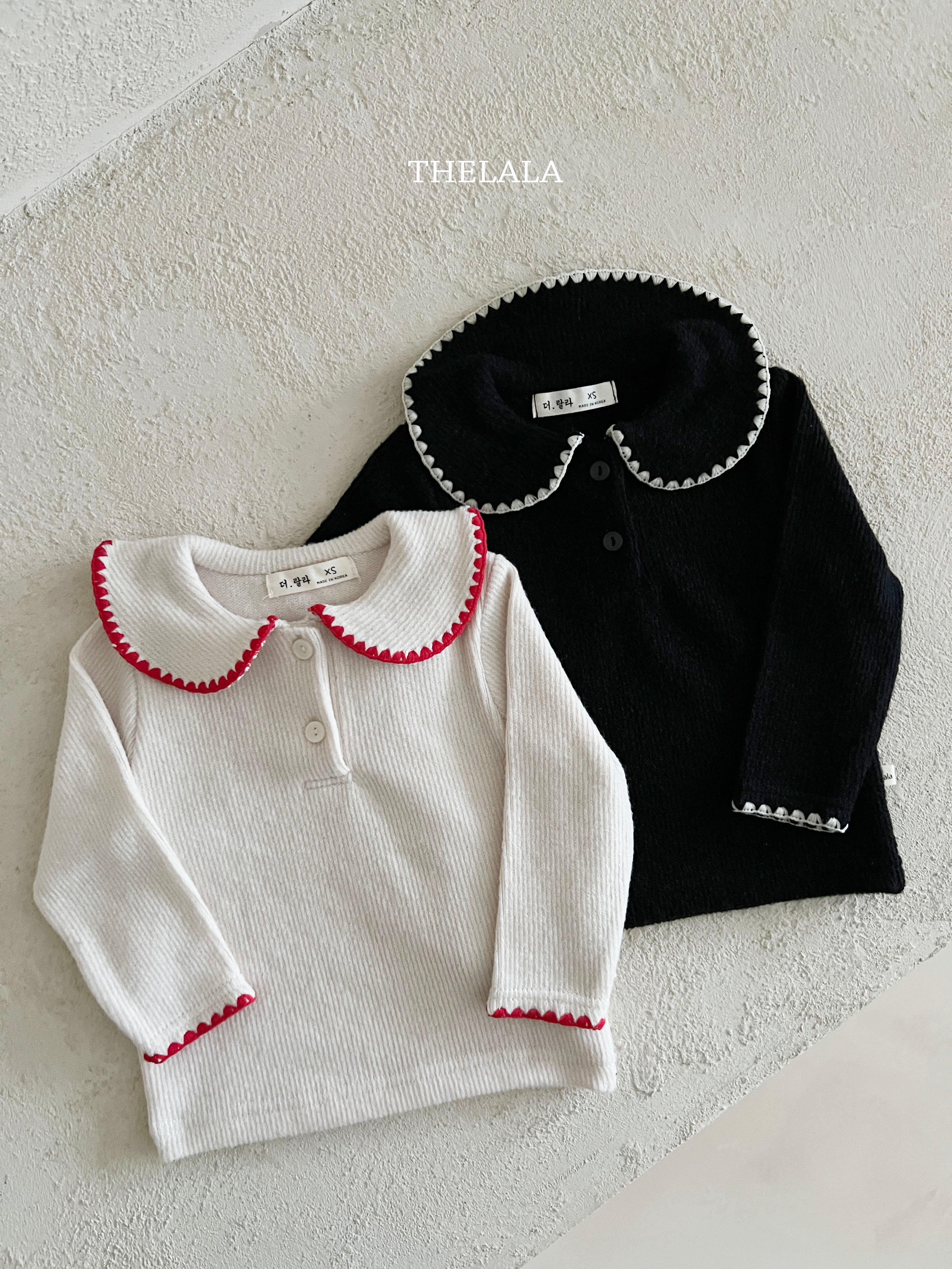 ［thelala］Jenny collar tops