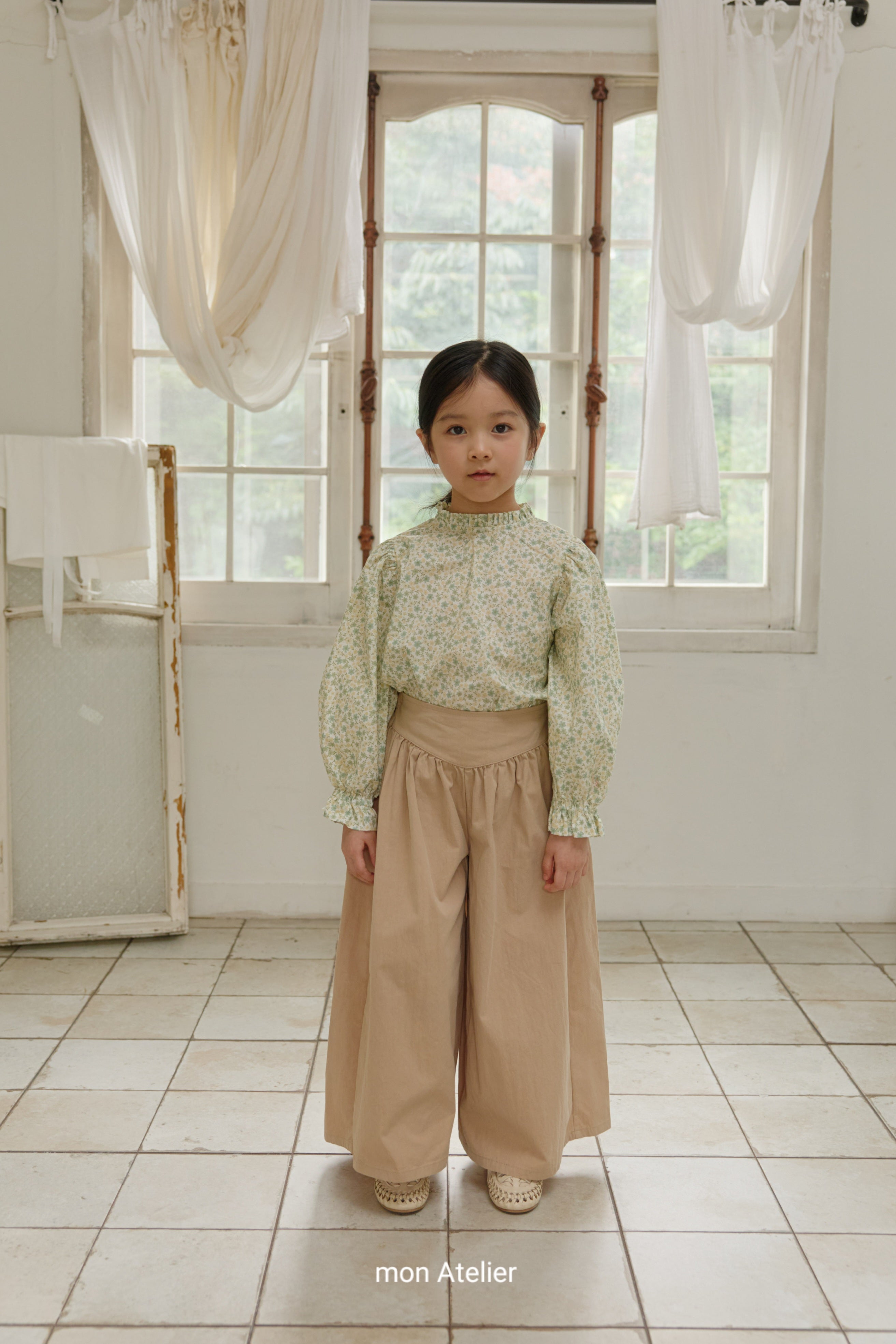 ［mon Atelier］Daisy blouse