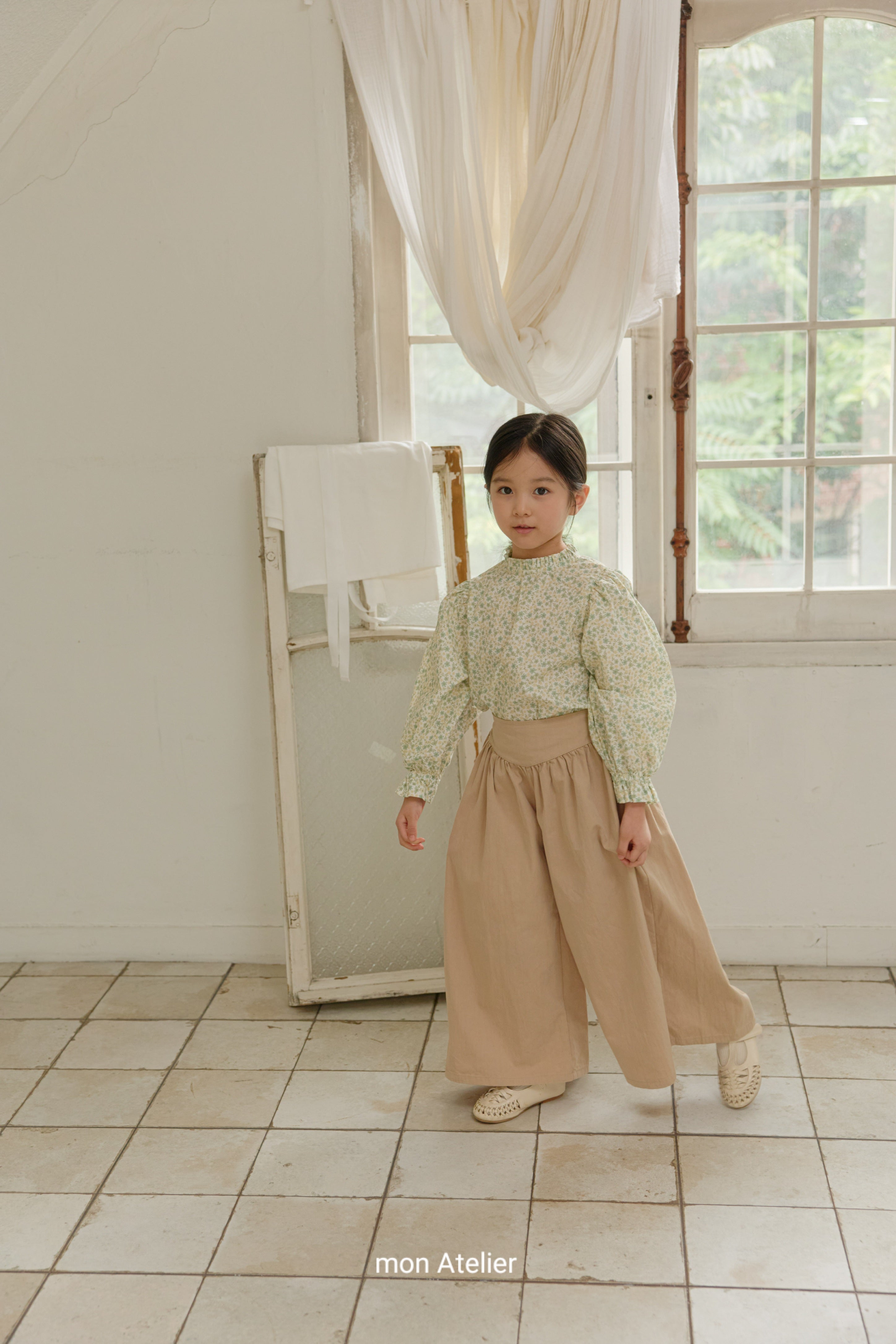 ［mon Atelier］Daisy blouse