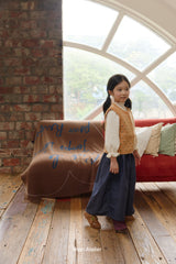 ［mon Atelier］Mellow rib puff tops