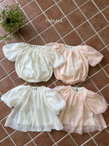 ［thelala］Swan chiffon suit