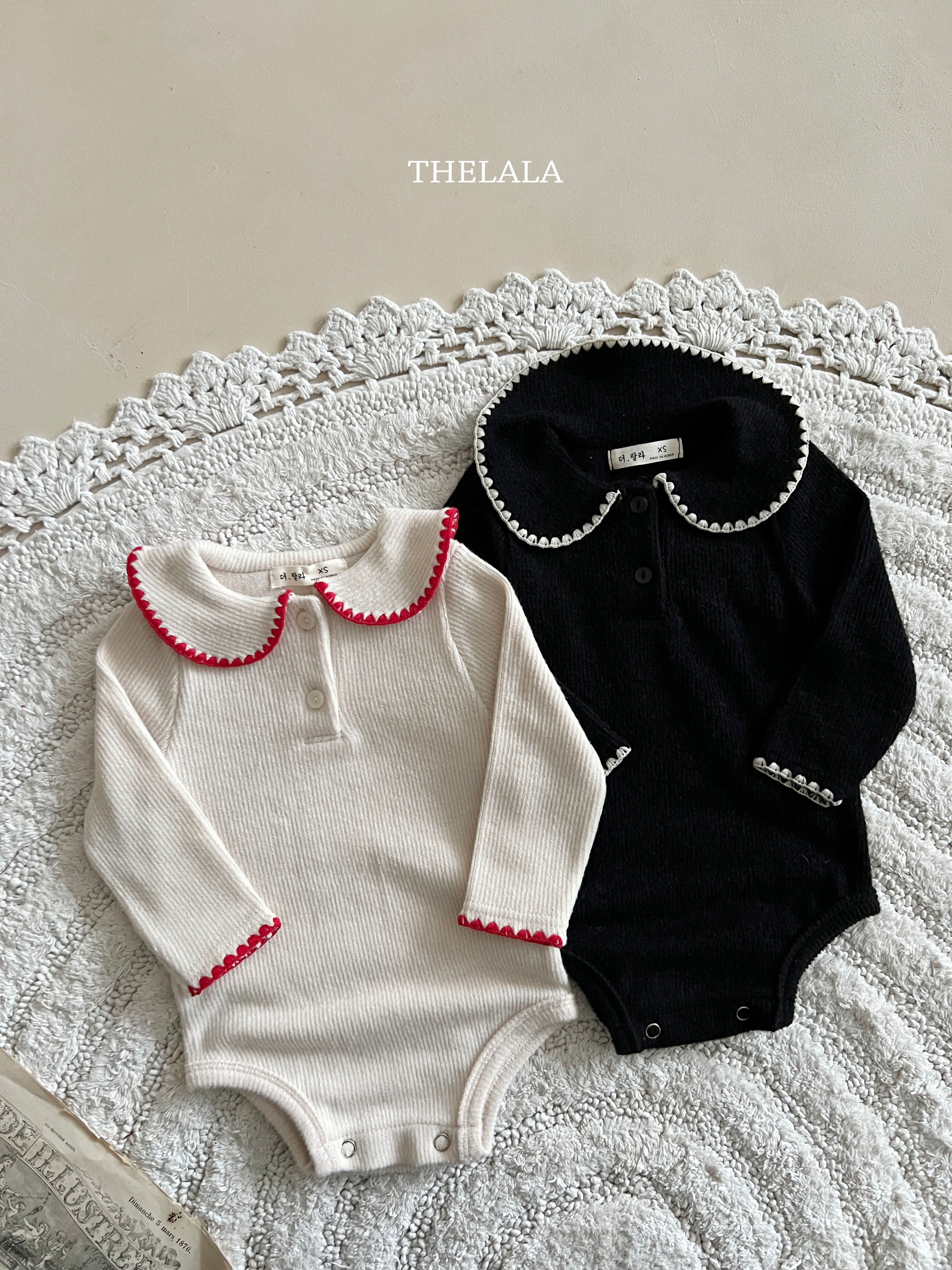 ［thelala］Jenny collar rompers