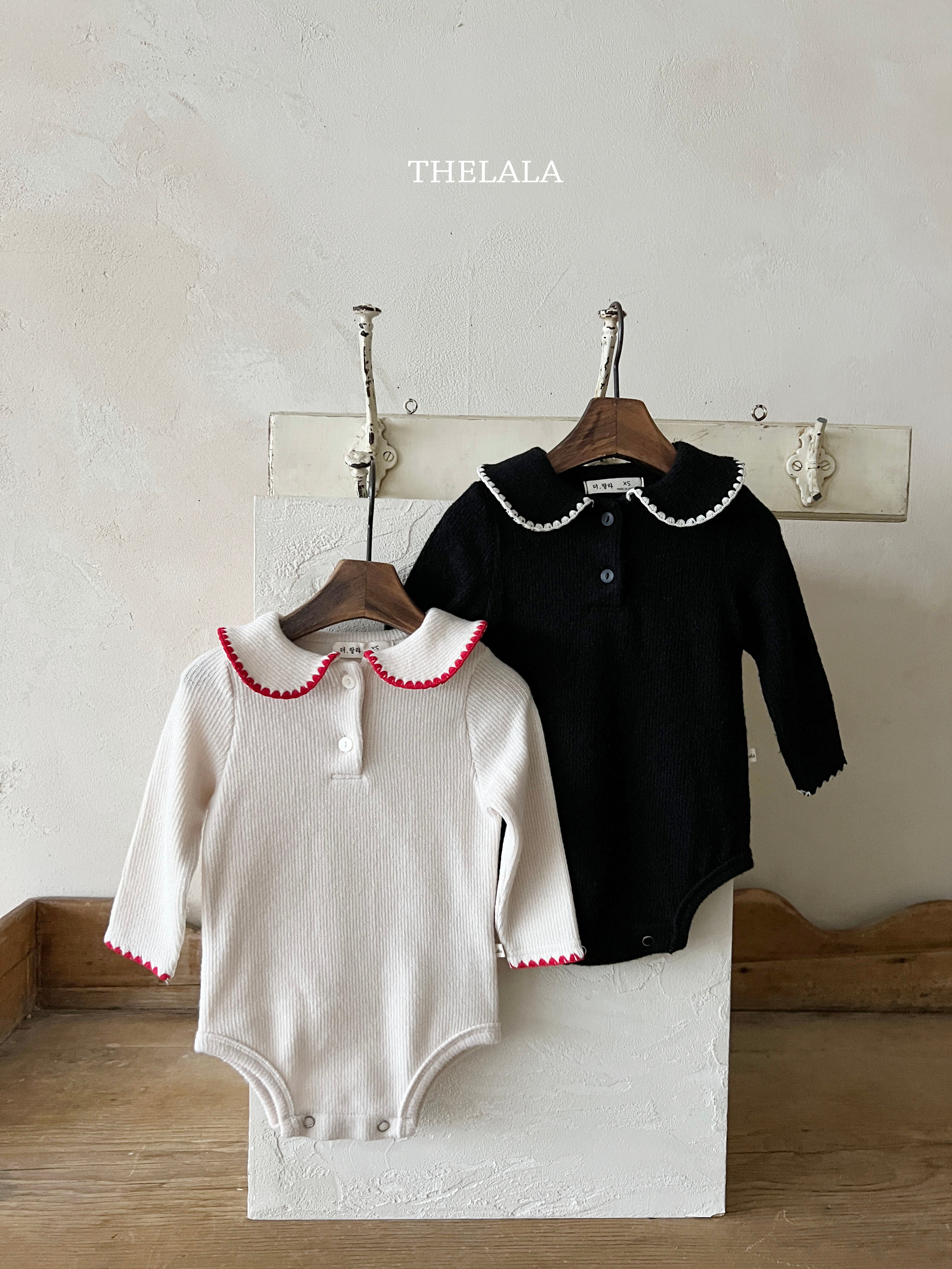 ［thelala］Jenny collar rompers