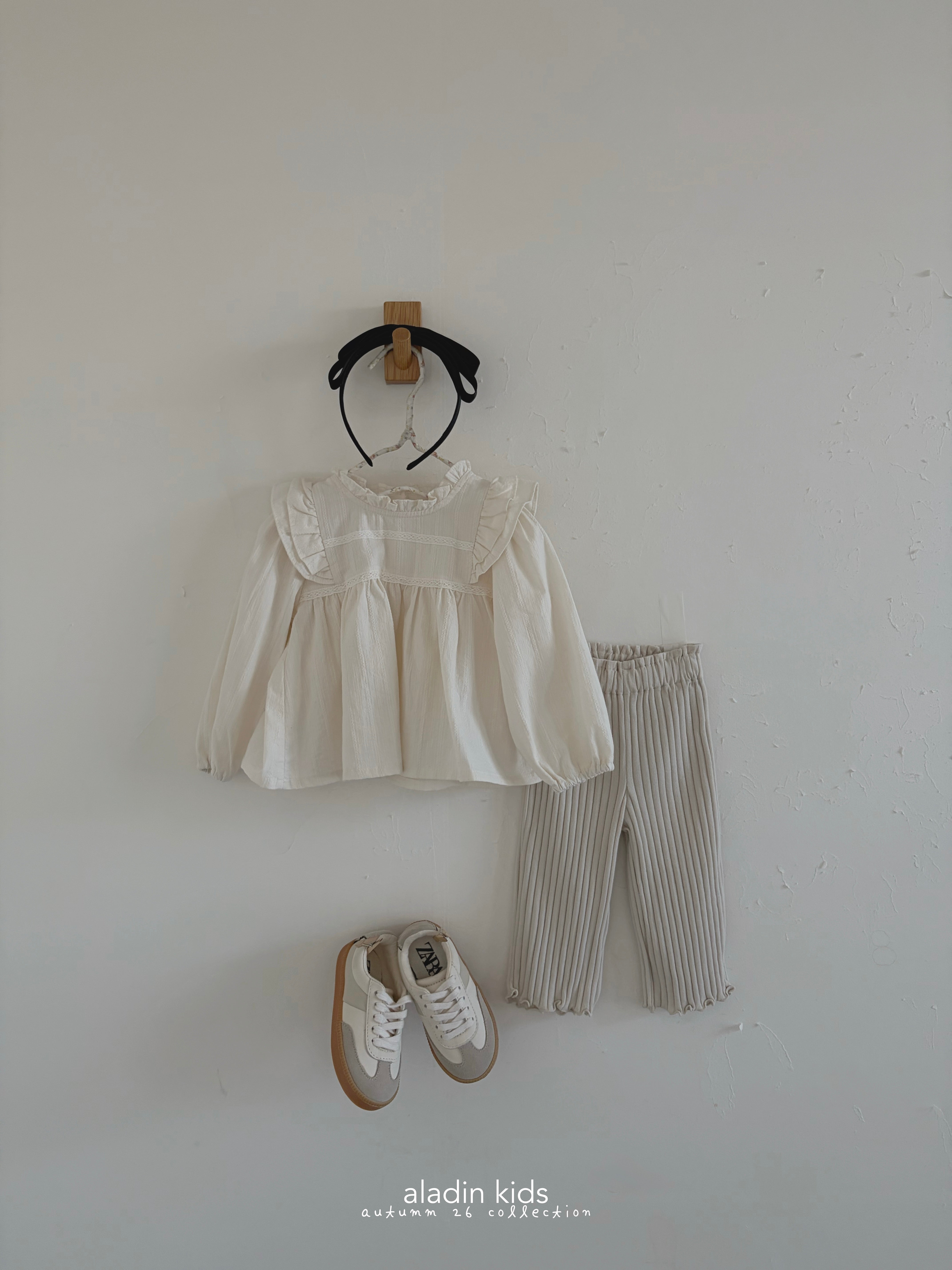［aladin］Lace wing blouse