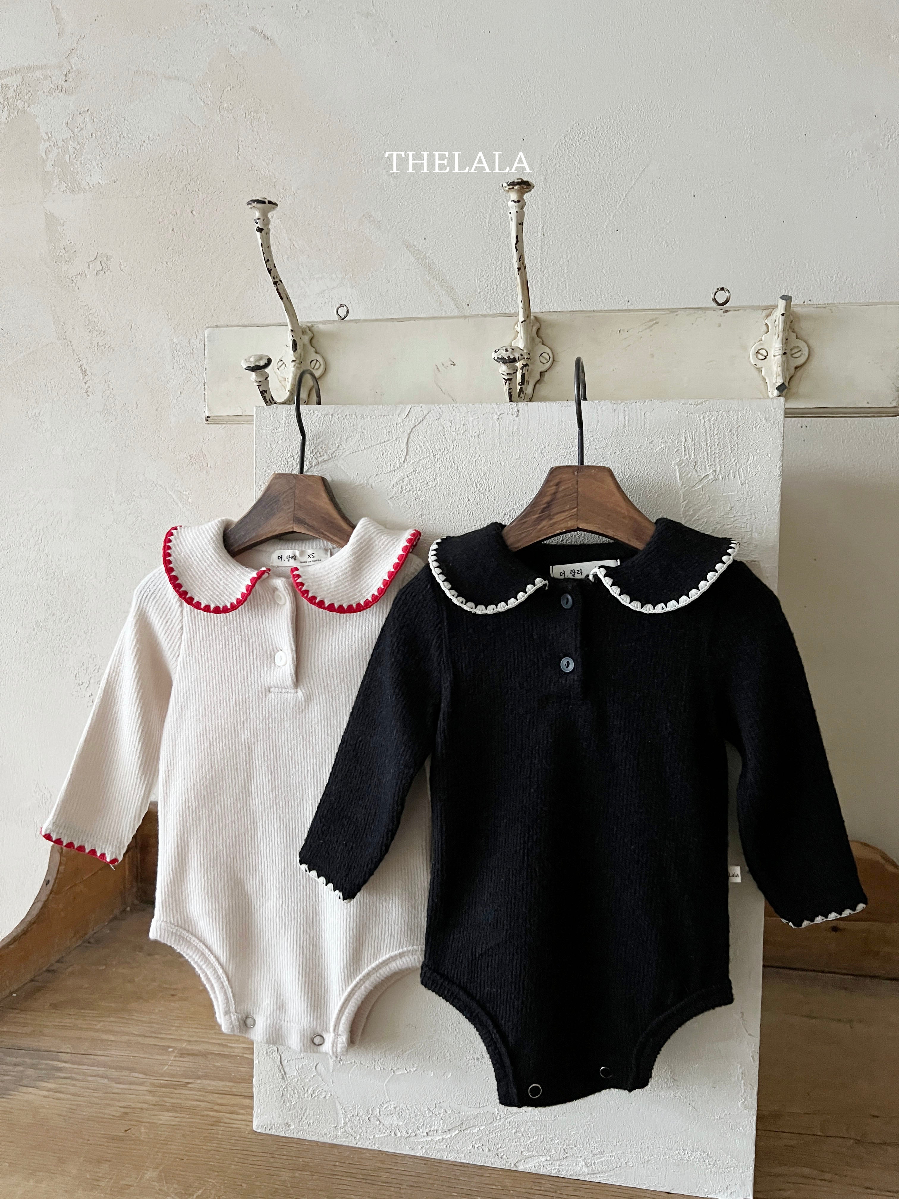 ［thelala］Jenny collar rompers