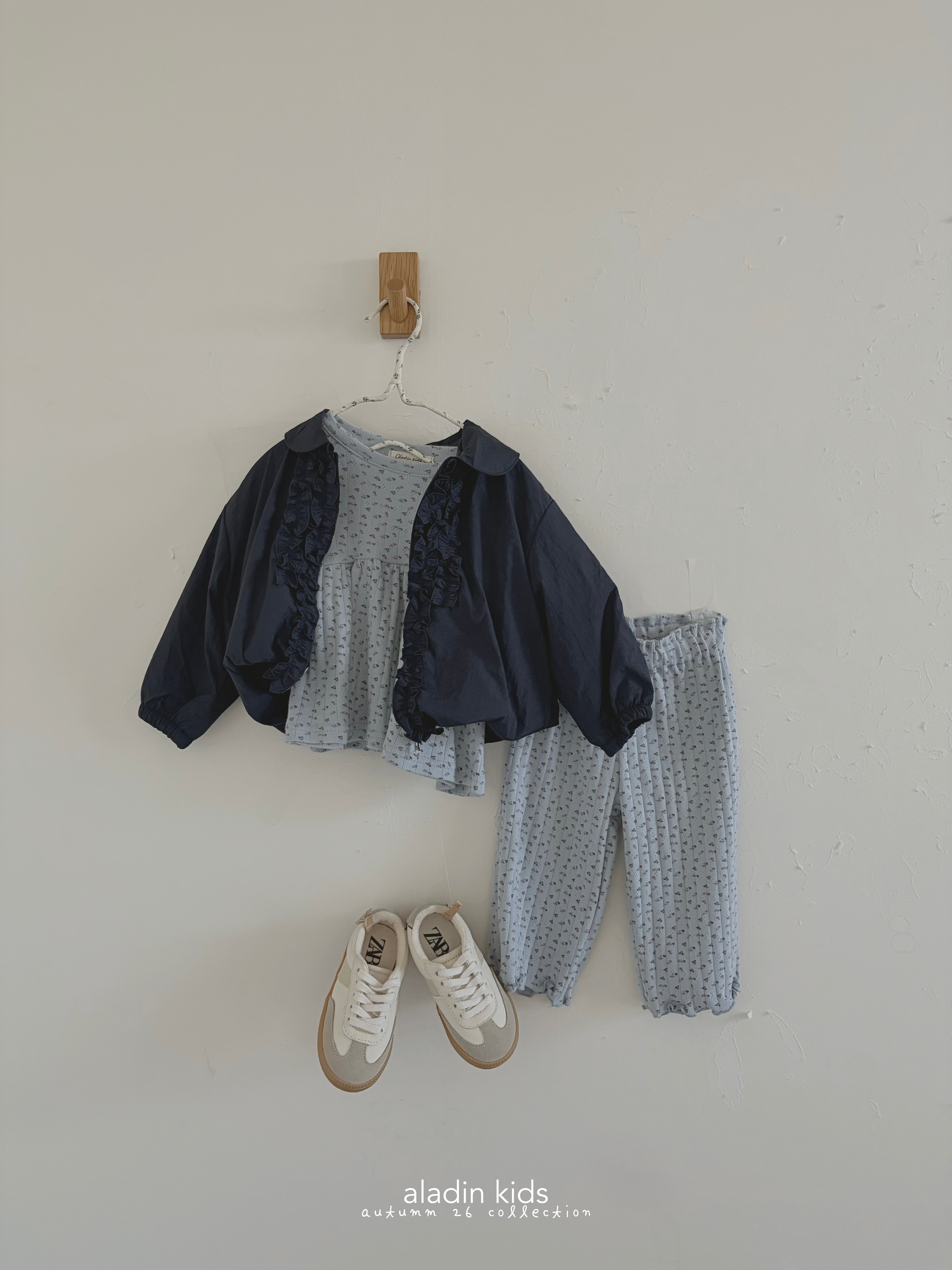 ［aladin］Mood rib blouse