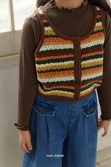 ［mon Atelier］Flap denim pants