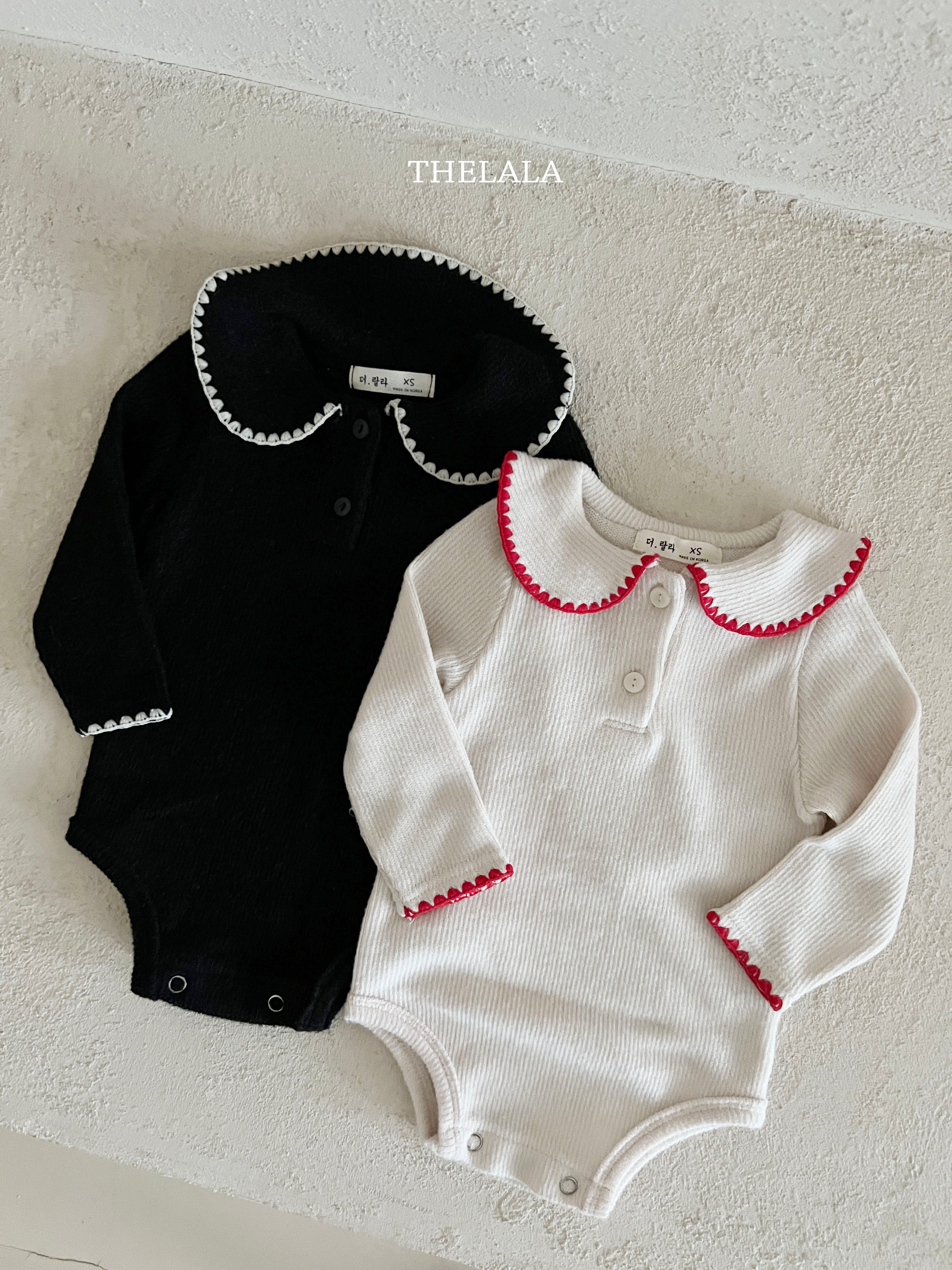 ［thelala］Jenny collar rompers