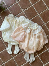 ［thelala］Swan chiffon suit