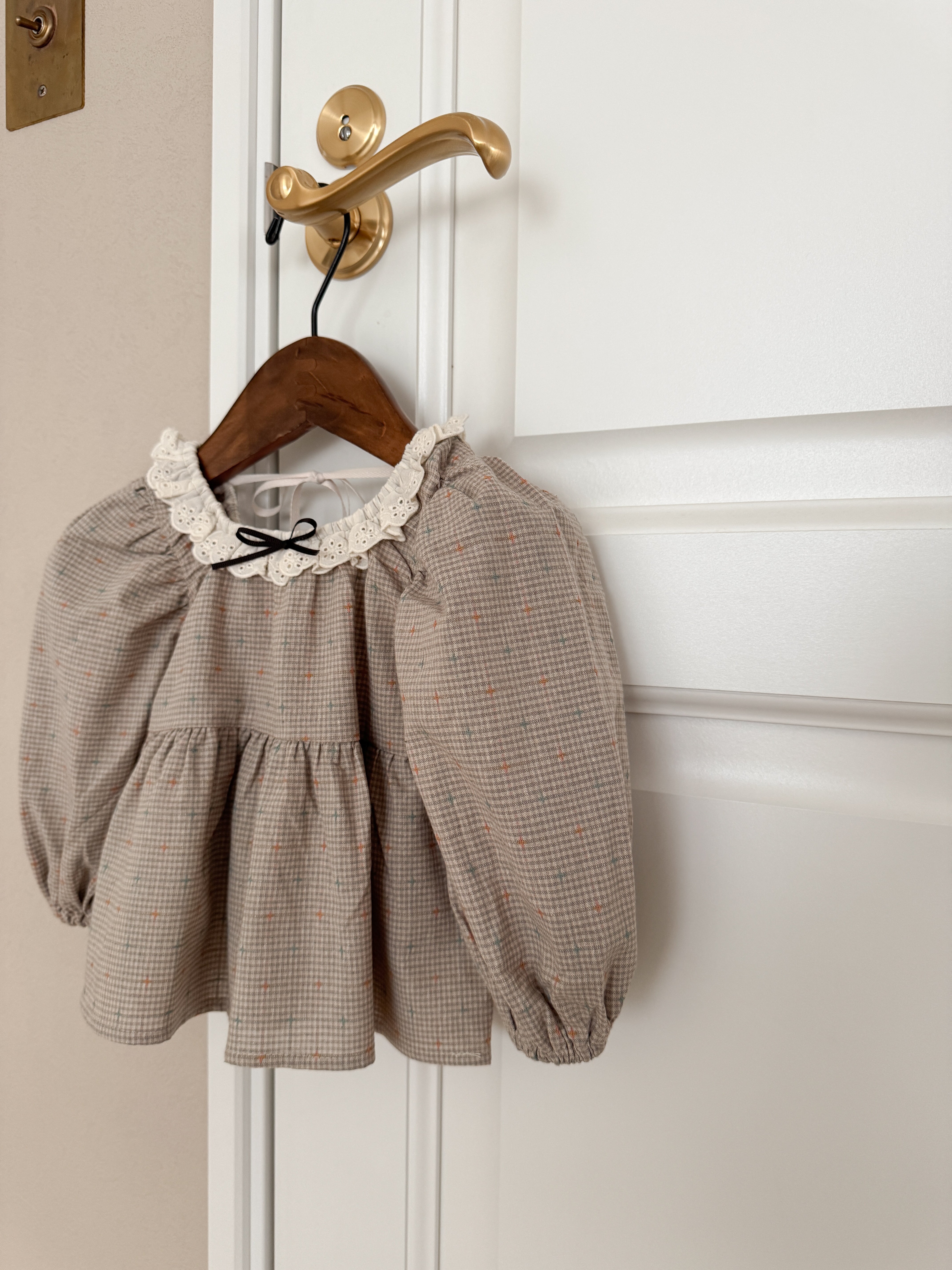 Caramel blouse