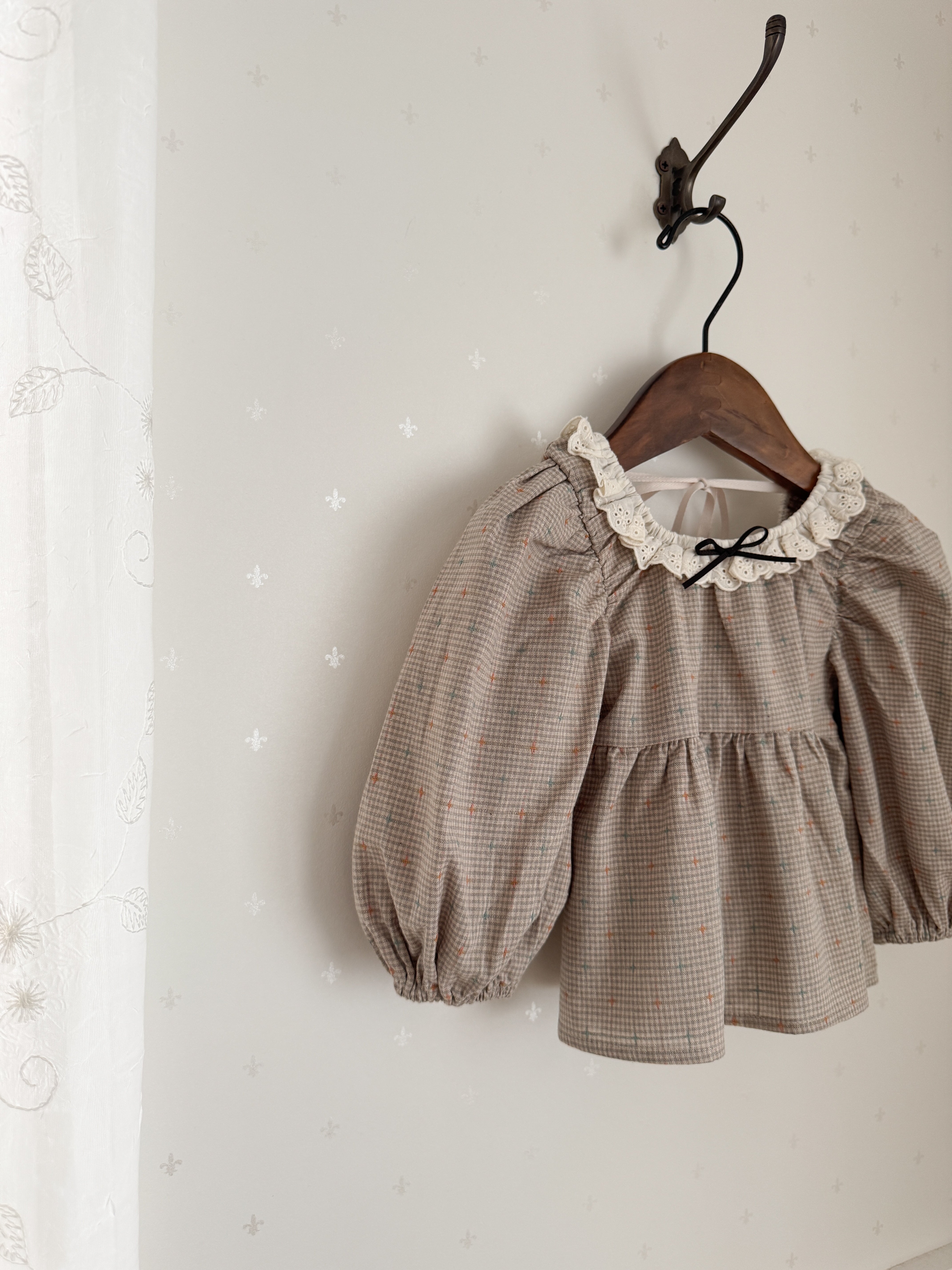 Caramel blouse