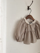 Caramel blouse