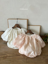 ［thelala］Swan chiffon suit