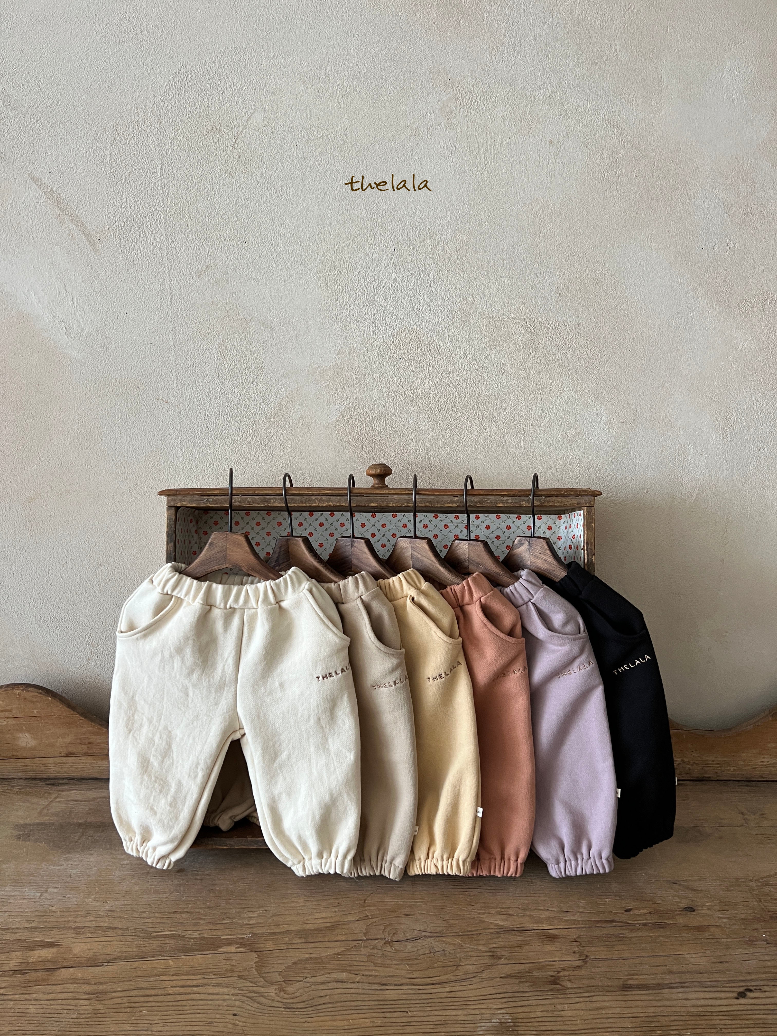 ［thelala］Day jogger pants
