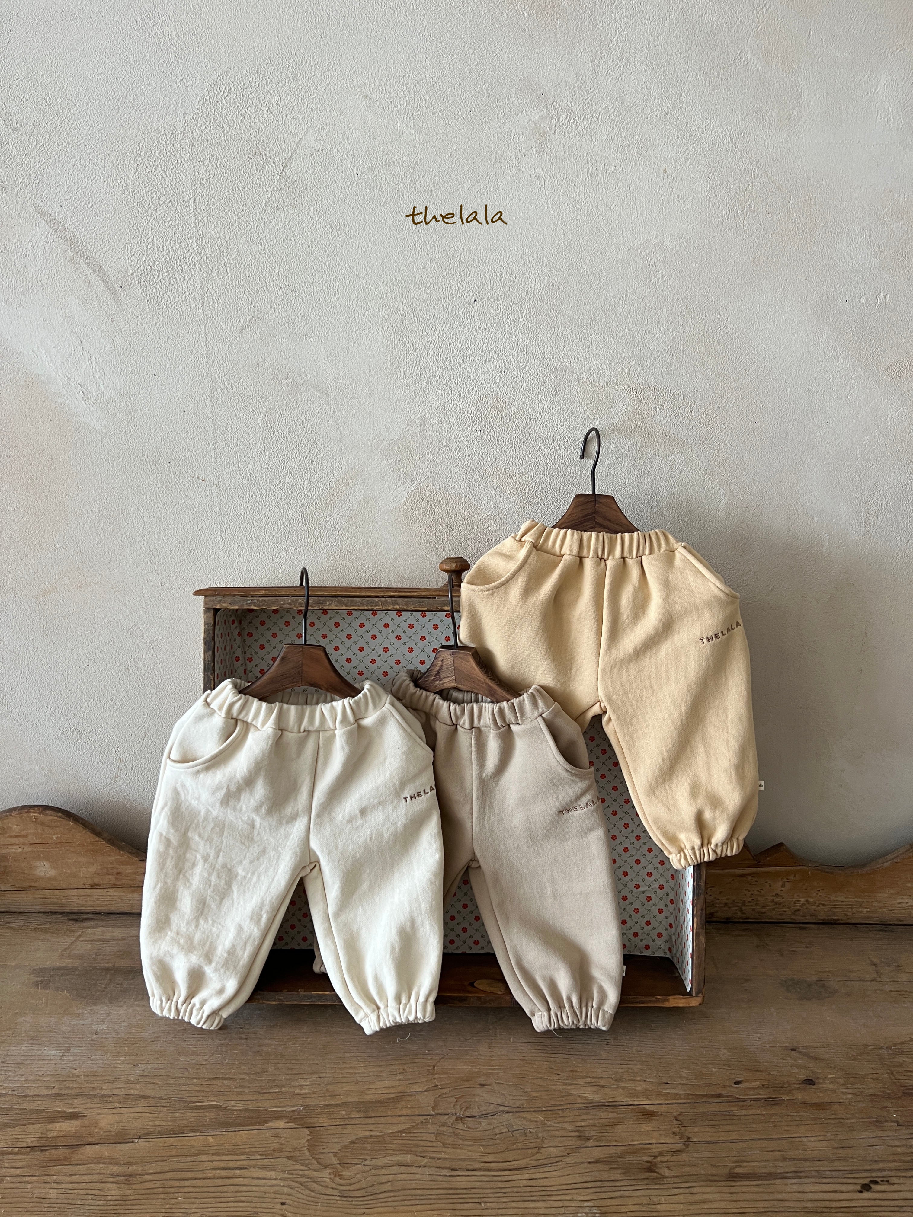 ［thelala］Day jogger pants