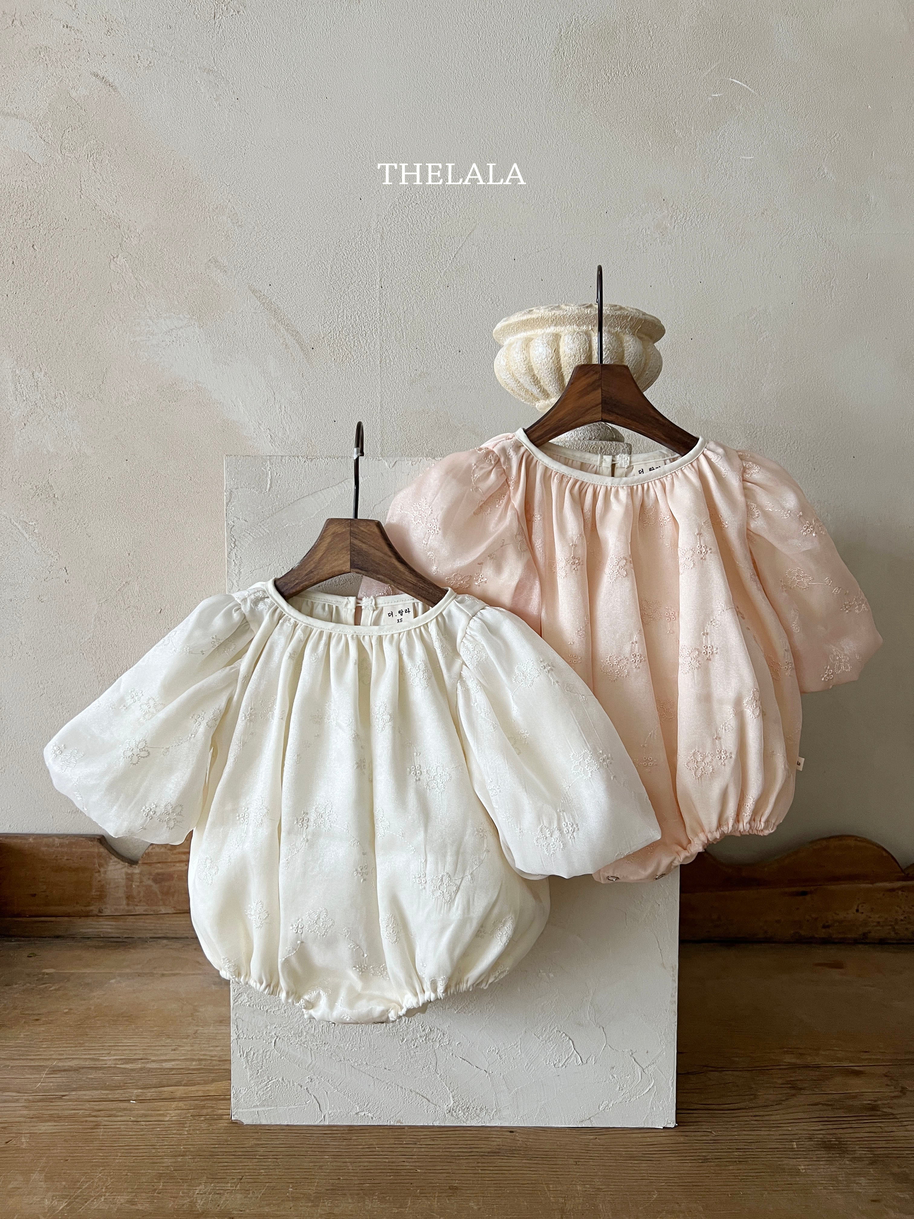 ［thelala］Swan chiffon suit
