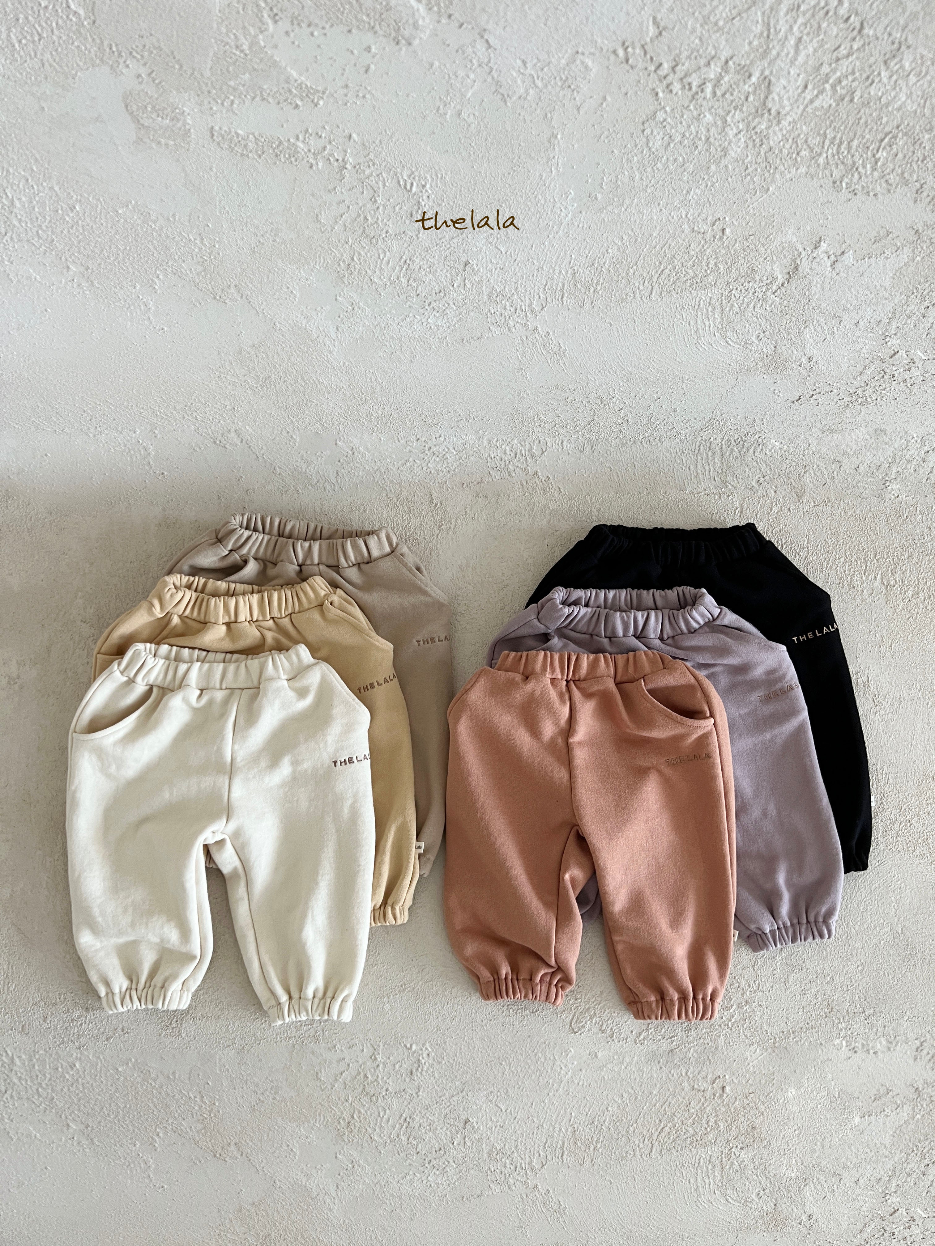 ［thelala］Day jogger pants
