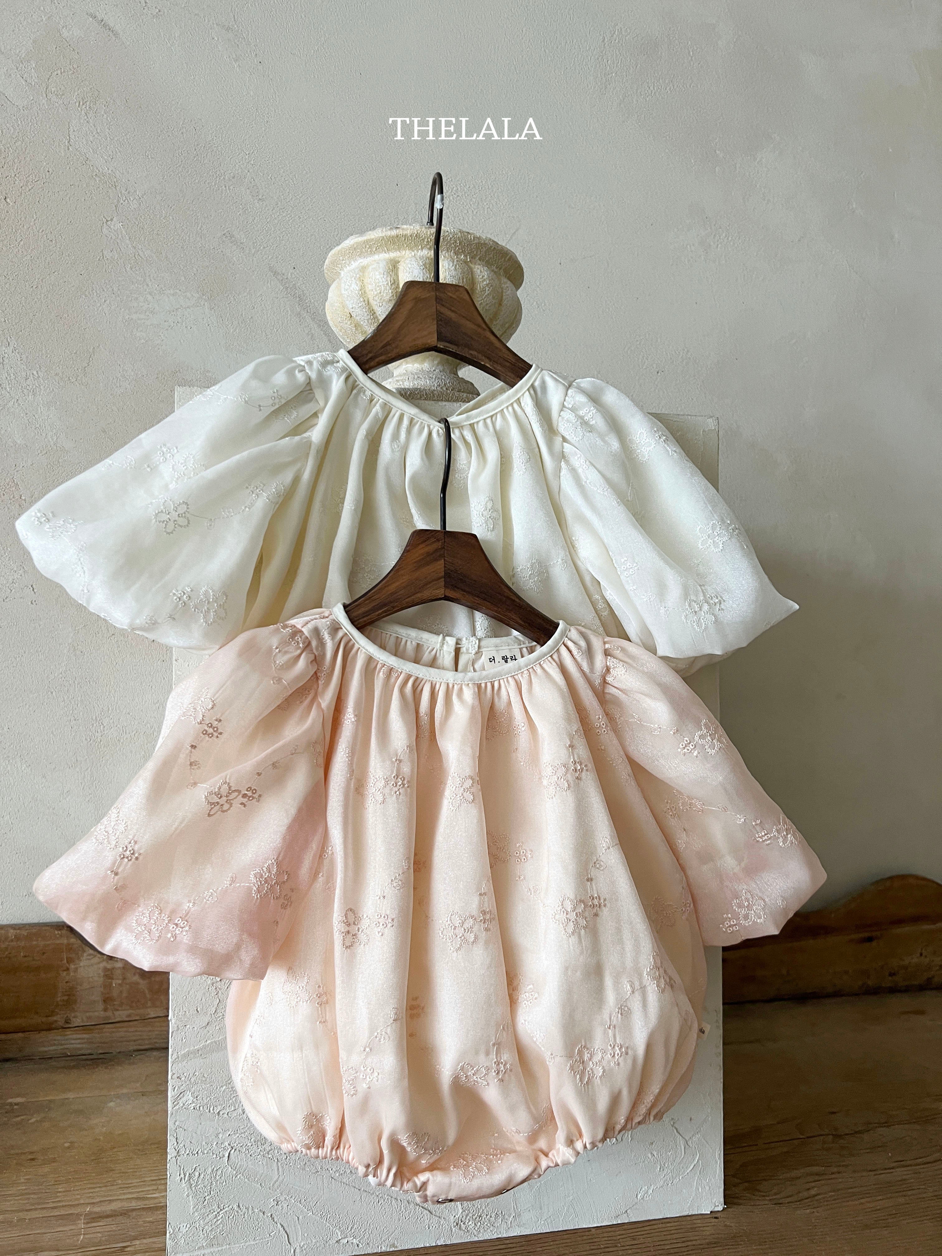 ［thelala］Swan chiffon suit